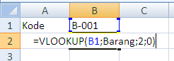 Cara VLOOKUP antar Sheet Excel